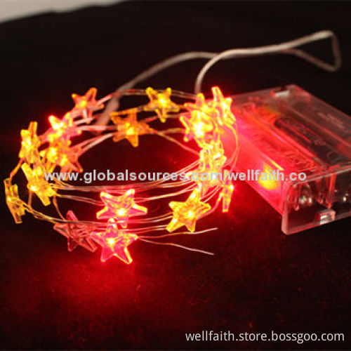 Christmas LED String Fairy Lights with Twinkling and Timing